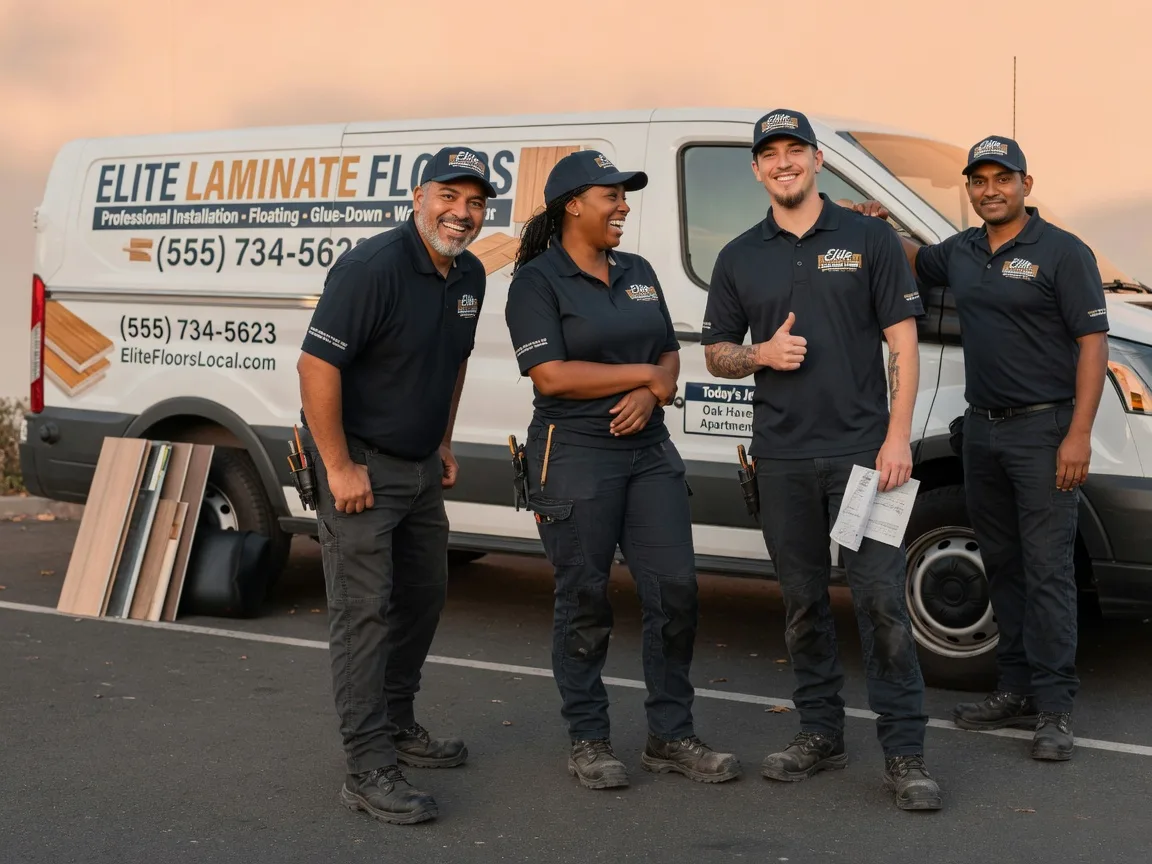 Laminate flooring installation company in Kiron, IA